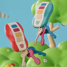 צעצוע מפתחות רכב מוסיקליים לילדים