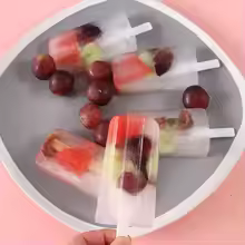 תבנית פופסיקל עם מכסה להכנת גלידות תוצרת בית