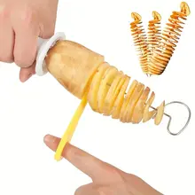 סט ספירלייזר רב שימושי לחיתוך ירקות מנירוסטה
