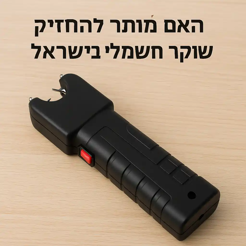 האם מותר להחזיק שוקר חשמלי בישראל